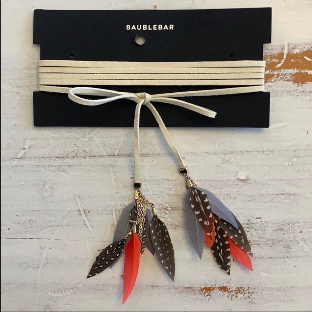 Baublebar Feather Wrap Choker